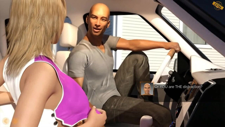 Dirty GamesXxX: Perkahwinan yang bahagia. Blowjob berisiko di dalam kereta ep.2