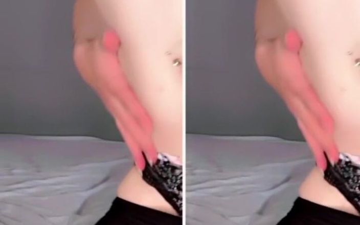 Rozebell: 겸둥이 섹시한 아시아 프랑스 하녀 Ladyboy Rozebell 하드코어 따먹고 자지 빨기 1부