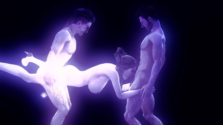 The animation shot: Madrasta tem fantasias de um trio