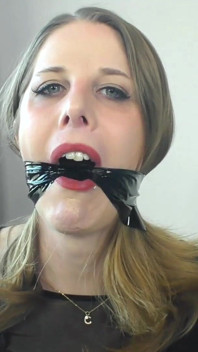 Cassie's BDSM Gag Talk Try on and Talk