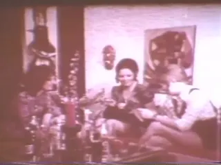 Vintage Usa: Vintage Lesbian Hairy Pussy MILF Licking Party