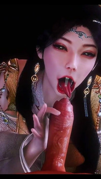 Awek dengan pantat terlalu banyak - hentai animasi 3D