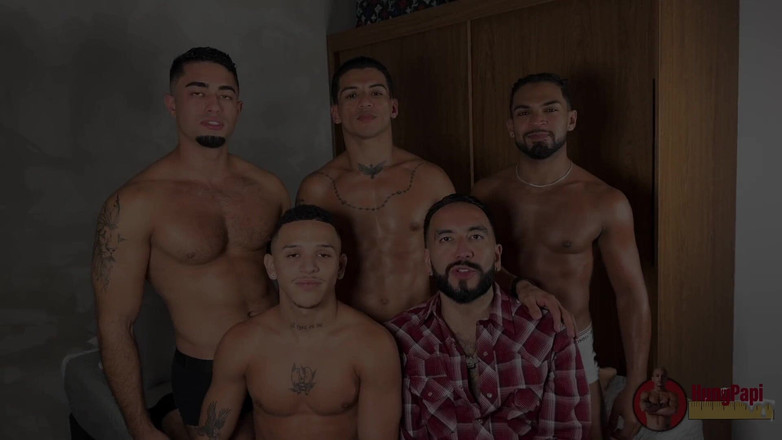 Hung Papi: Twink Hung Studs kongkek tag pasukan comel tanpa kondom dubur...