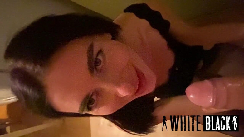 WhiteBlack: The obedient deepthroat friend anal wife