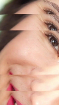 Naughty girl pink lipstick marks