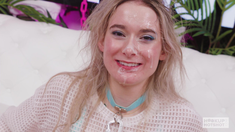Hookup Hotshot: Blonde Babe Thea Summers Milks a Rough Dick Dry!