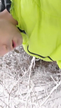 Peeing in Snow Land- Snow Everywhere