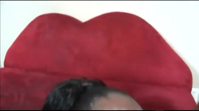 VOP Ebony Babes: Une BBW noire excitée baise avec une grosse bite noire