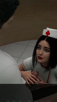Naughty Nurse Gives Private hands-on Anatomy Lesson & Special Oral Exam - Medical Special Care - by 10ki