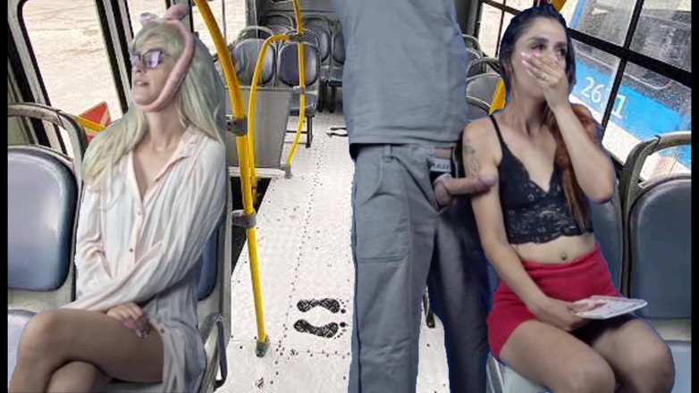 FannySquirting: Il lavoratore tira fuori il cazzo e spinge le donne...