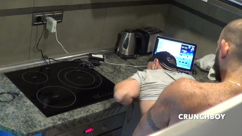 FRENCH STRAIGHT BOYS FUCKING GAY: Fucked Raw by Mature Oy by Kitchen