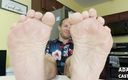 Adam Castle Solo: Feet on Table Foot Worship POV