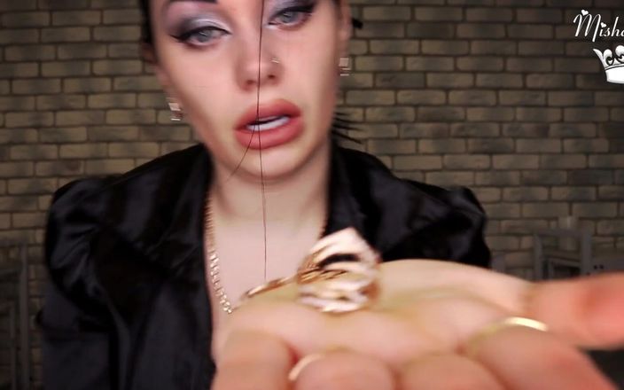 Goddess Misha Goldy: 내 Go!den 보석으로 우리를 발정나게 만들어줘
