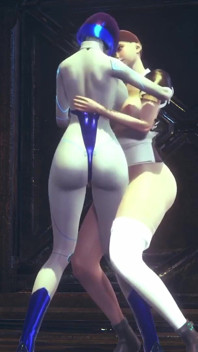Kara, fun lesbien avec Demi : subverse et Detroit : devenir un travesti humain, parodie hentai