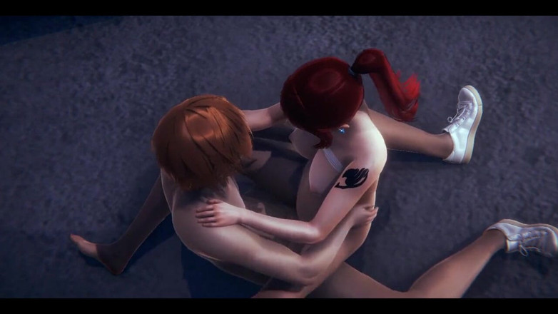 HentaiTubes: Fairy Tail Hentai - Erza Scarlet fodida e peituda com porra...