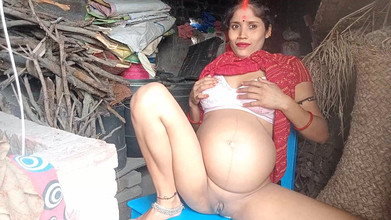 Rinki559: La chica bihari se corrió por el techo y estaba...