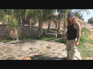 Anal Invasion: Anal threesome for hot blonde