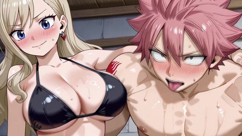 Prznai: Natsu (Fairy Tail) X Rebecca (ez)