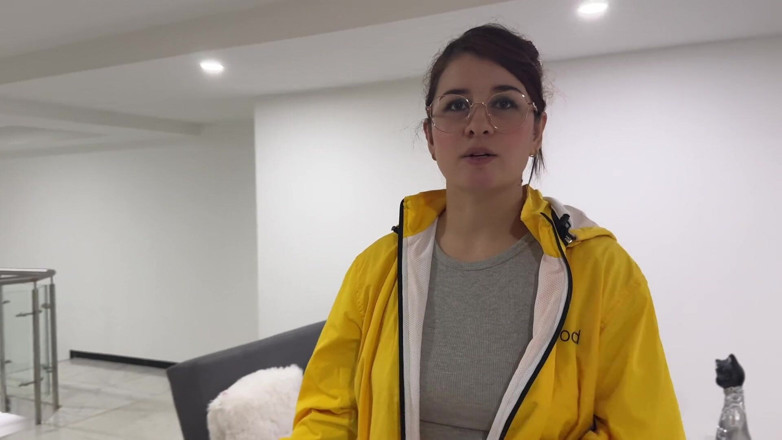 Sweetfantasy131: Entrega a casa para cliente de Didi sin sujetador