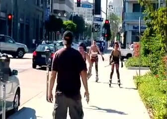 CBD Media: Young skaters got rough anal gangbanged by big dick men