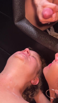 Cum Facial at the Gloryhole