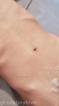 A Sissy Slut Got Covered in Cum From a Sweet Blowjob