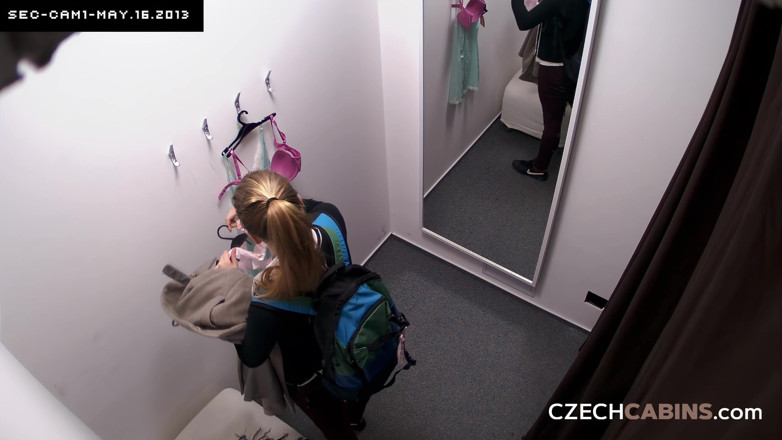 Czech Cabins: Czech Cabins 26: Blonde Bombshell Naked - Camera Captured Every Fucking Thing!