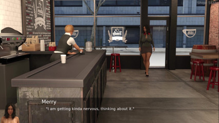 Porny Games: Project hot wife - Friend couple having sex at work 14