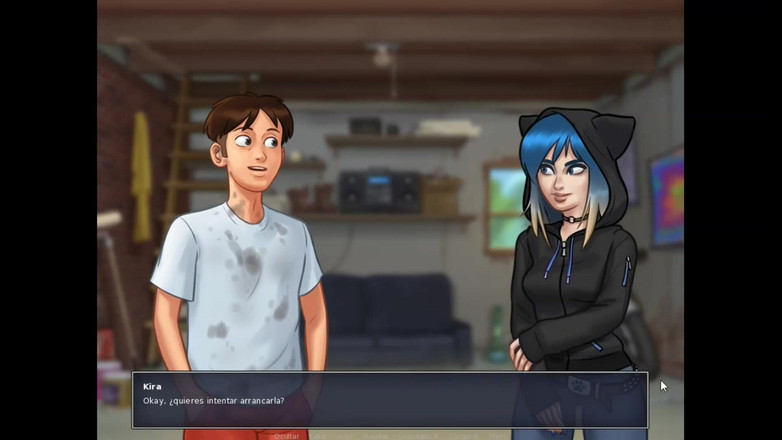 HotSummer117: 夏日传奇 第52章 - 准备在露台上的派对