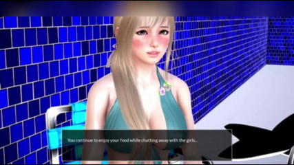 3DXXXTEEN2 Cartoon: Illusionary boobs for the girls' shower. 3D porn cartoon sex