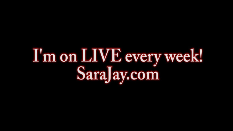 Sara Jay: Sexy Red Dress Comes off