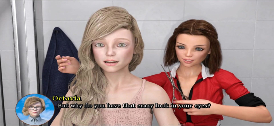 Visual Novels: Avalon partea 35 - primul sex lesbian