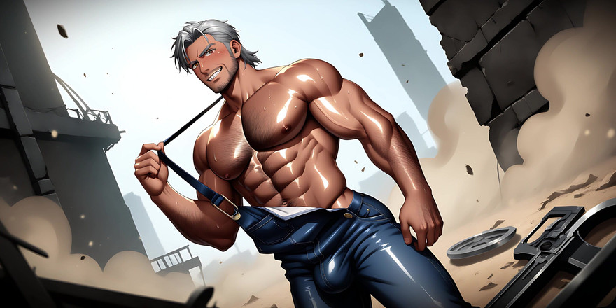 Erotic Man: Hunks met enorme plagend erecties