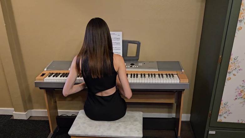 Amelia Amour: Piano Student Fucked by Teacher