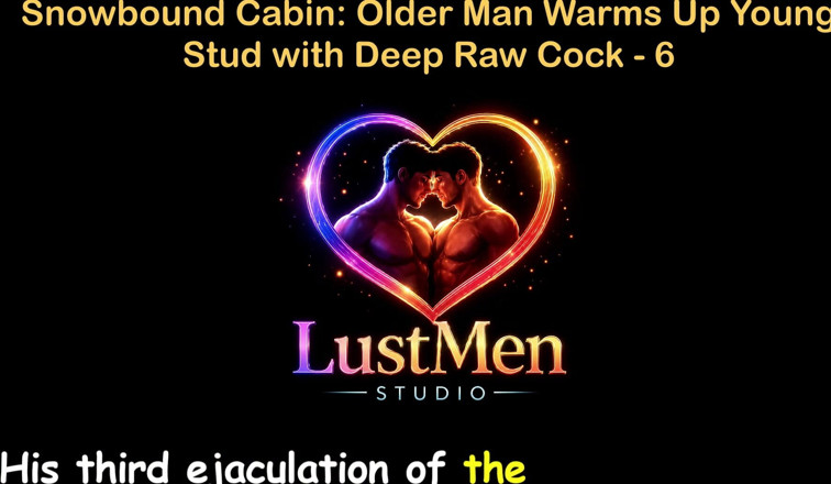 LustMen: Англійська аудіо гей секс історія - засніжена кабіна старшого чоловіка розігріває молодого чувака глибоким сирим членом - частина 6