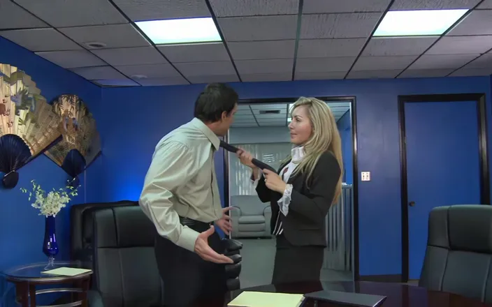 Pervy Studio: Mylf fucks confidence into her colleague