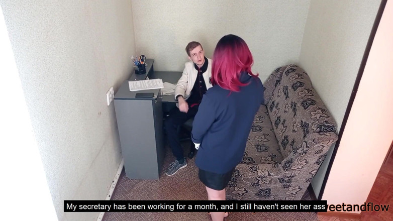 SweetAndFlow: The Boss Fucked the Married Secretary and Said Hello to...