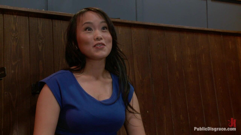 Public Disgrace by Kink: Newbie - Asian amateur ass fucked and humiliated