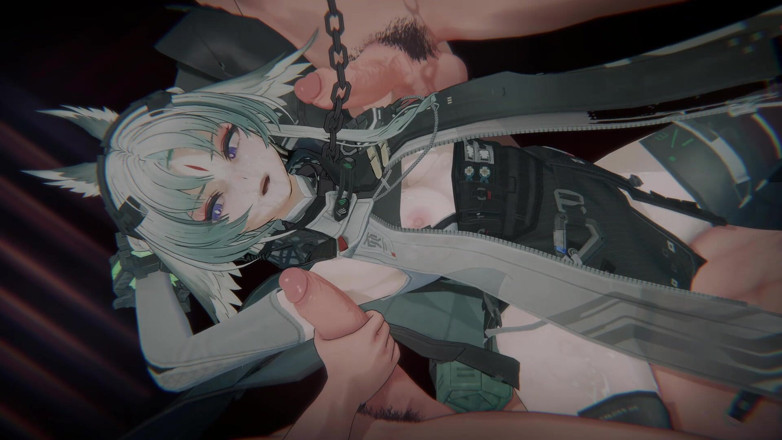Tomu aisuman: [arknights: Endfield] - Arcane Talos-II Poškození (svázaný Operátor &amp; POV Sendvič DP) (4k/ 60fps)