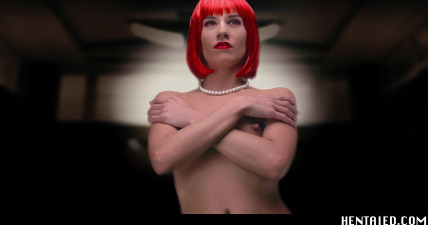 Hentaied: Skutečný život hentai - sexy zrzka ošukaná sexuální mašina s extrémním bukkake...