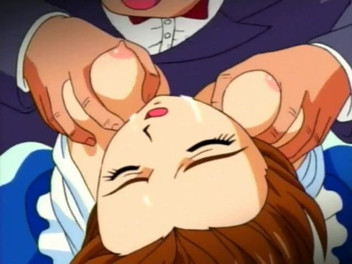Busty housemaid gets rough fucked Hentai