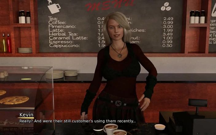 Dirty GamesXxX: Waar het hart is - koffie drinken met een schattig meisje -...
