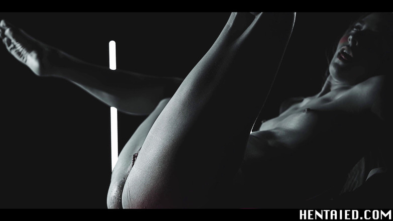 Hentaied: Skutečný život hentai - Temná holka - Ahegao a výbuchy spermatu