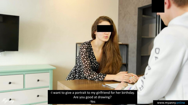 MyAnny: Stříkání do kundičky mladé umělkyně. Tohle jsem od ní nečekal!