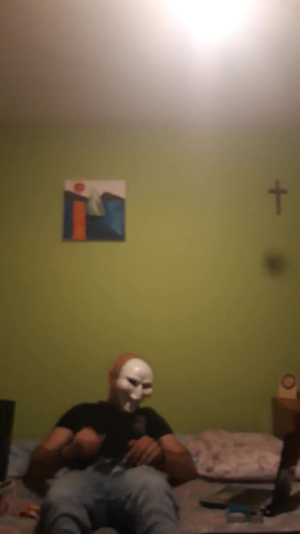 Moonlight: Shy man masturbate
