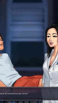 Summertime saga: Japanese professor is milking a student in her office ep 177