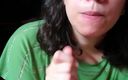 CumArtHD: Quickie! Відео від першої особи, мінет і облизування сперми з рук