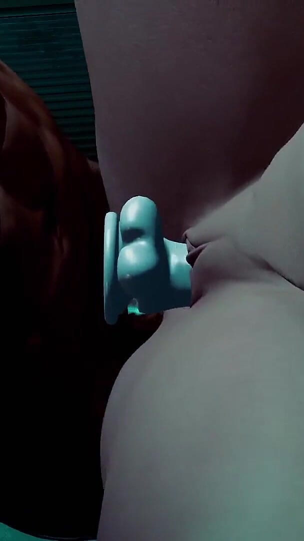 Chubby Girl Double Penetration with a Dick and a Dildo (Wraith ward)