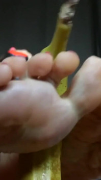 Mushed by My Bare Feet Like This Banana