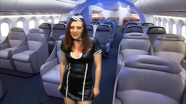 Evangelines Fetish: Mid air vernedering